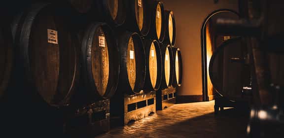 Botti di rovere per l’affinamento del Recioto della Valpolicella DOCG