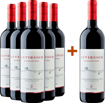 5+1 Reviresco Val di Toro Maremma Toscana DOC BIO