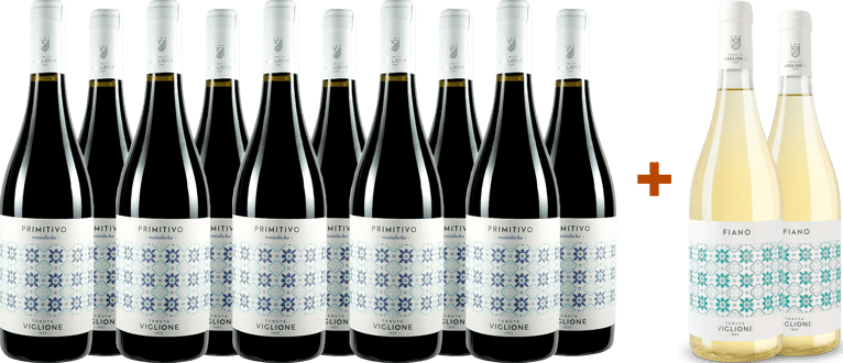 10+2 Primitivo & Fiano BIO