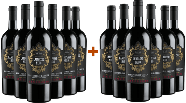 6+6 Lampasso Nero Montepulciano DOC