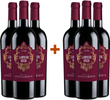 3+3 Lampasso Rosso Montepulciano 