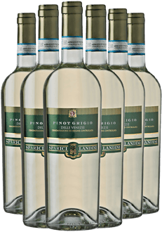  Sparici Landini Box Promozionale Pinot Grigio delle Venezie DOC 