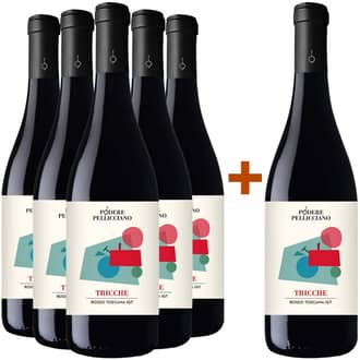 5+1 Tricche Rosso Toscana IGP BIO