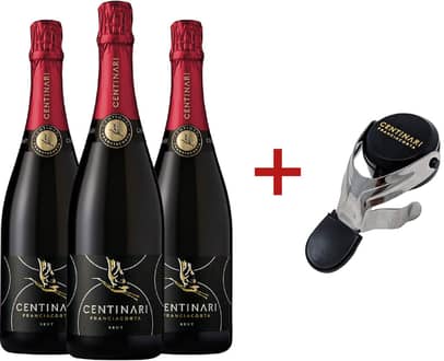 Box Centinari Franciacorta DOCG + Stopper Omaggio