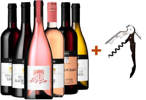 Cantina Bolzano Box Degustazione + Cavatappi