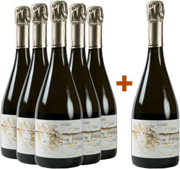 5+1 "Loire & Sens" Crémant de Loire AOP