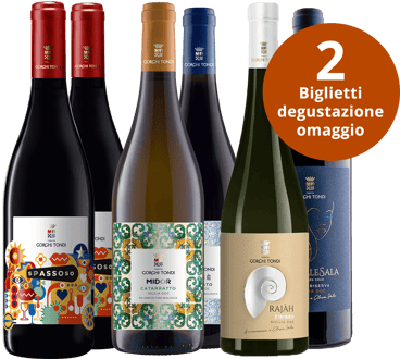 Cantina Gorghi Tondi Box Degustazione Premium + 2 Biglietti Visita in Cantina