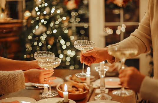 Christmas table