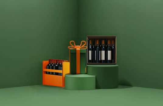 christmas gift wine pack