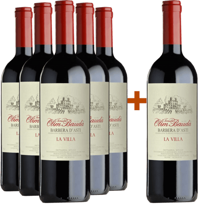 5+1 La Villa Barbera d’Asti DOCG BIO 5+1 La Villa Barbera d’Asti DOCG BIO