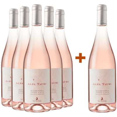 5+1 Alfa Tauri Rosato Maremma Toscana DOC BIO