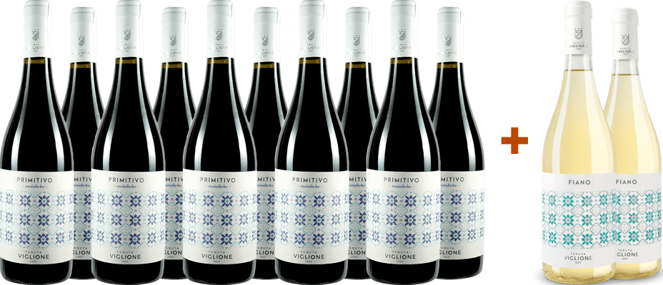 10+2 Primitivo & Fiano BIO