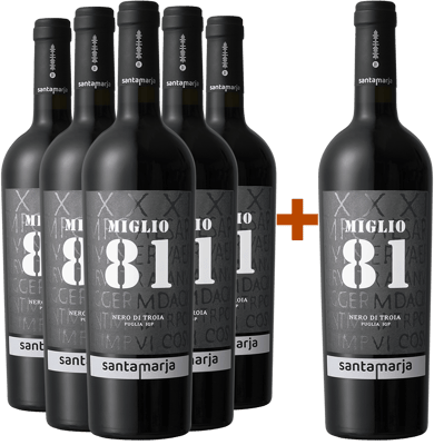 5+1 Miglio81 Nero di Troia Puglia IGP