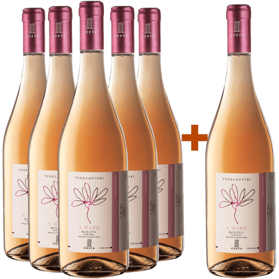 5+1 Terredifiori A Mare Rosé Toscana IGP