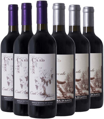 Ca ed Curen Box Degustazione Vino Rosso