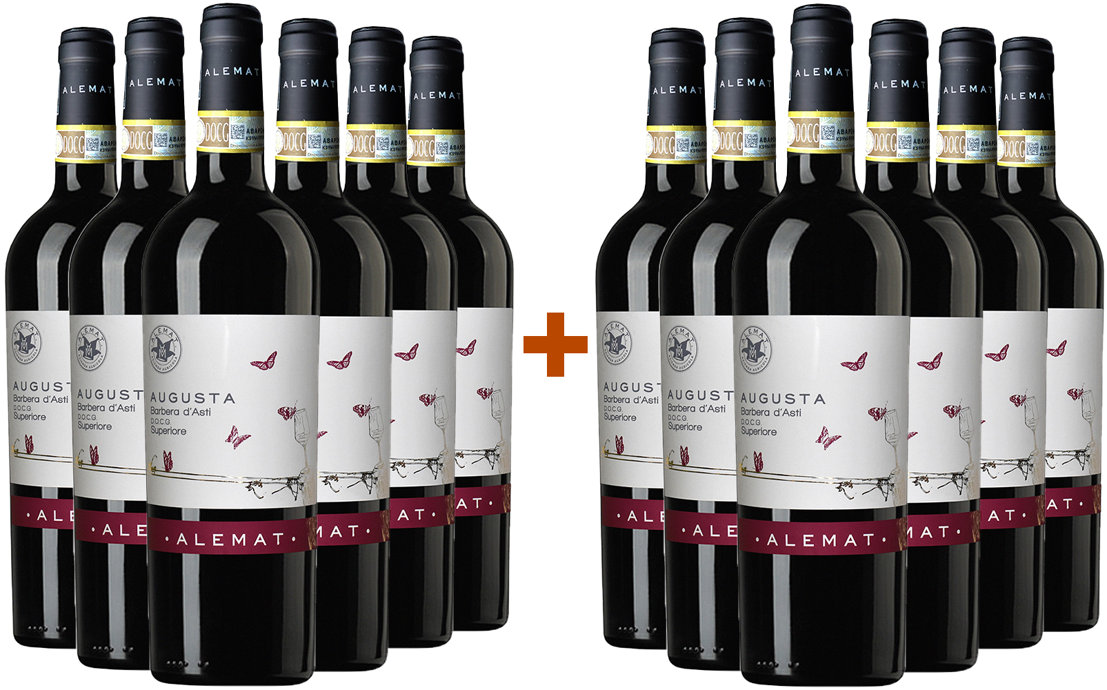 6+6 Augusta Barbera d'Asti Superiore DOCG