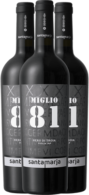 Box Promozionale Miglio81 Nero di Troia Puglia IGP