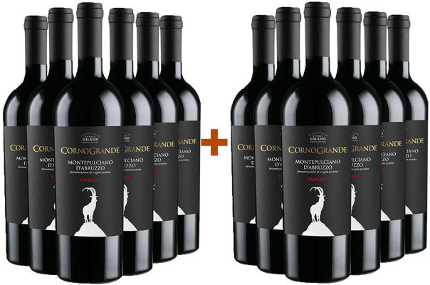6+6 Corno Grande Montepulciano d’Abruzzo Premium DOC
