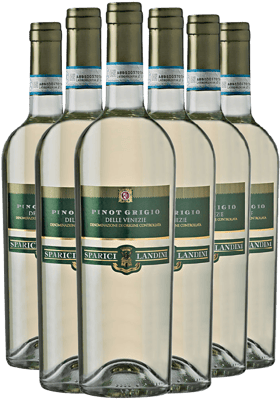  Sparici Landini Box Promozionale Pinot Grigio delle Venezie DOC 