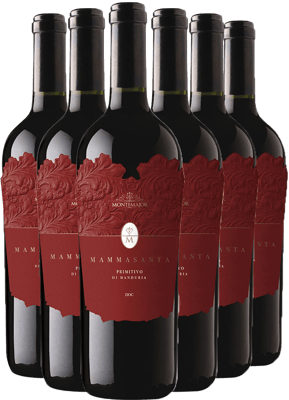 Montemajor Box Promozionale Mammasanta Primitivo di Manduria DOC