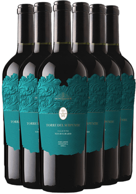 Montemajor Box Promozionale Torre del Serpente Negroamaro Salento IGP Montemajor Box Promozionale Torre del Serpente Negroamaro Salento IGP