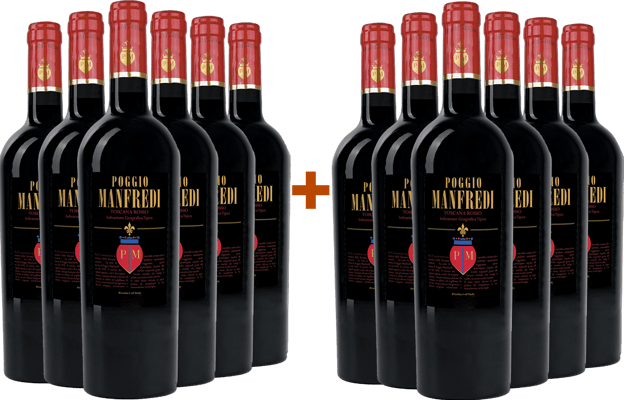 6+6 Poggio Manfredi Supertuscan IGP