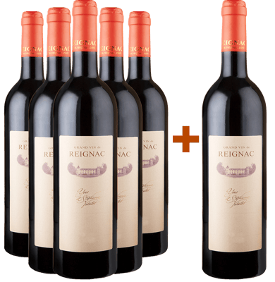 5+1 Paket 2018 Grand Vin de Reignac Bordeaux Supérieur