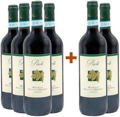 4+2 Pisote Dolcetto d'Alba DOC