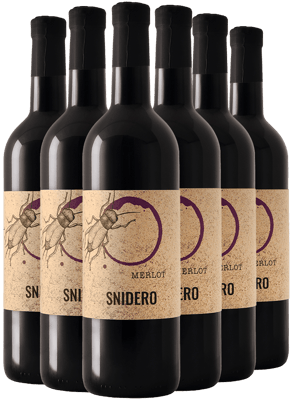 Snidero Vini Box Promozionale Merlot Friuli Colli Orientali DOC BIO