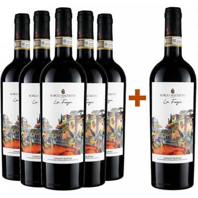 5+1 La Fuga Chianti Rufina DOCG BIO