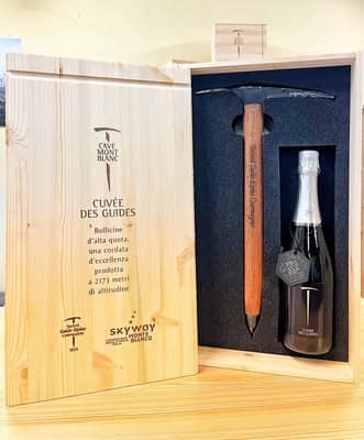 Cuvee des Guides Confezione regalo con piccozza Cuvee des Guides Confezione regalo con piccozza