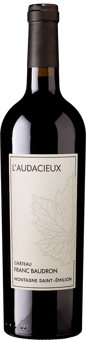 2020 L'Audacieux de Franc-Baudron Montagne-Saint-Emilion AOP BIO