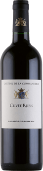 2019 Chateau de la Commanderie - "Cuvée Rubis" Lalande de Pomerol AOP 1,5 L