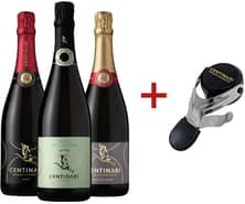 Centinari Box Degustazione Franciacorta + Stopper Omaggio