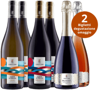  Cantina Gorghi Tondi Box Degustazione + 2 Biglietti Visita in Cantina BIO