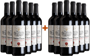 6+6 Château Cleyrac Bordeaux Supérieur AOP