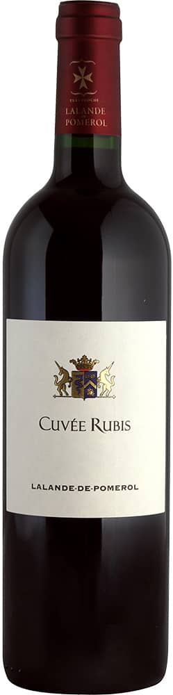 2019 Chateau de la Commanderie - "Cuvée Rubis" Lalande de Pomerol AOP