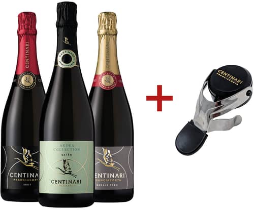Centinari Box Degustazione Franciacorta + Stopper Omaggio