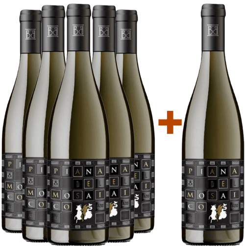 5+1 Piana del Mosaico Bianco Lazio IGP BIO