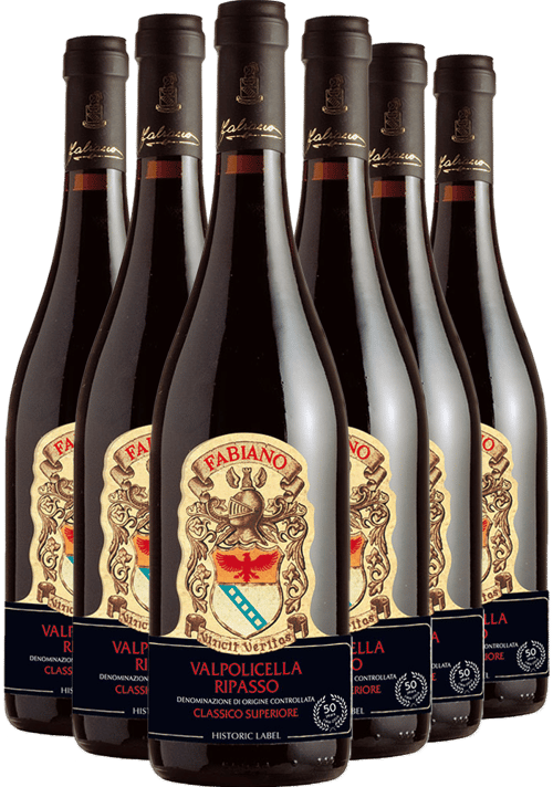 Fabiano Vini Box Promozionale Storica Valpolicella Classico Superiore Ripasso DOC