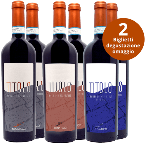 Elena Fucci Box Degustazione + 2 Biglietti Visita in Cantina BIO