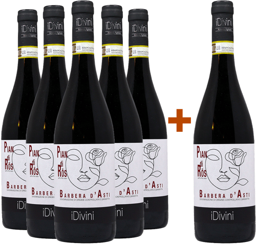 5+1 Pian di Rös Barbera d’Asti DOCG