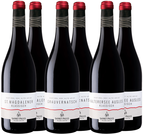 SANKT PAULS Kellerei – Cantina Box Degustazione Rossi leggeri dell´Alto Adige