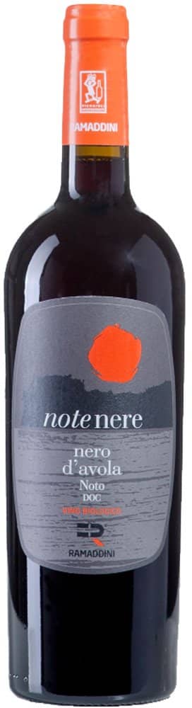 2023 Note Nere Nero D'Avola DOC BIO