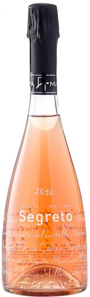 2021 Segreto Rosé Fut de Chene Metodo Classico Millesimato