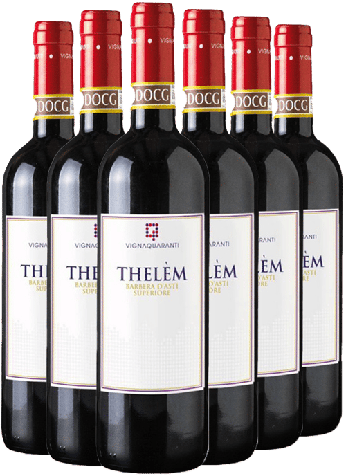 Vignaquaranti Box Promozionale Thelem Barbera d’Asti Superiore DOCG