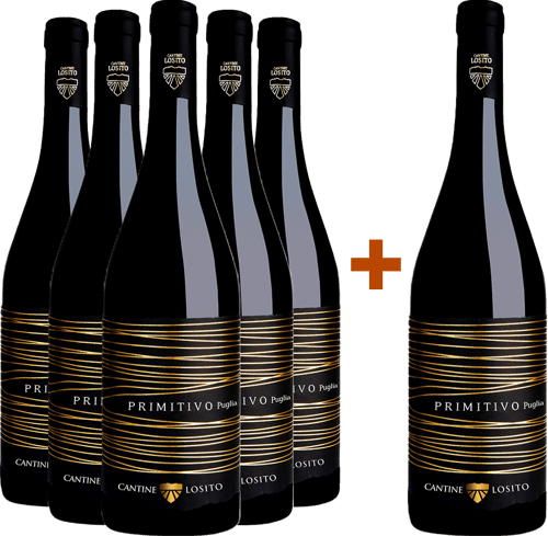 5+1 Primitivo Puglia IGP BIO