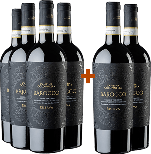 4+2 Barocco Riserva Montepulciano d'Abruzzo Colline Teramane DOCG
