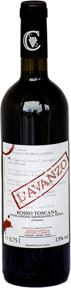 2022 L'Avanzo Toscana IGP BIO