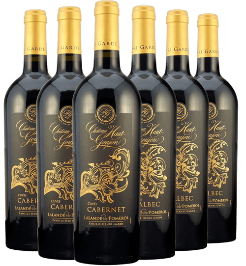 Box Degustazione vini rossi Château Haut-Goujon